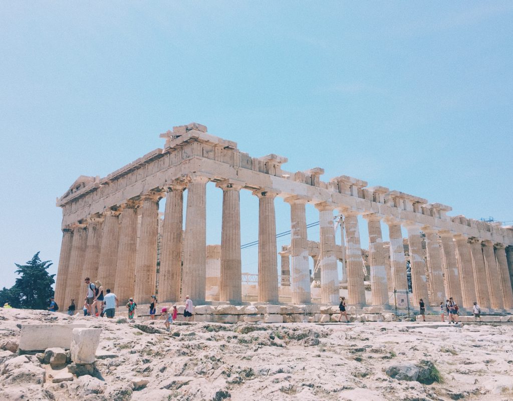 Athens, On Top of the Acropolis